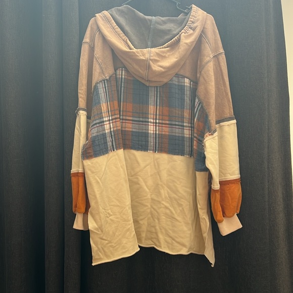 Oversize hooded sweatshirt - Picture 4 of 5